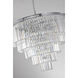 Canada 32 inch Chrome Chandelier Ceiling Light 